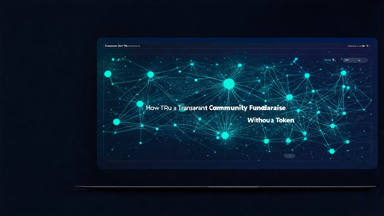 How to Run a Transparent Community Fundraise Without a Token