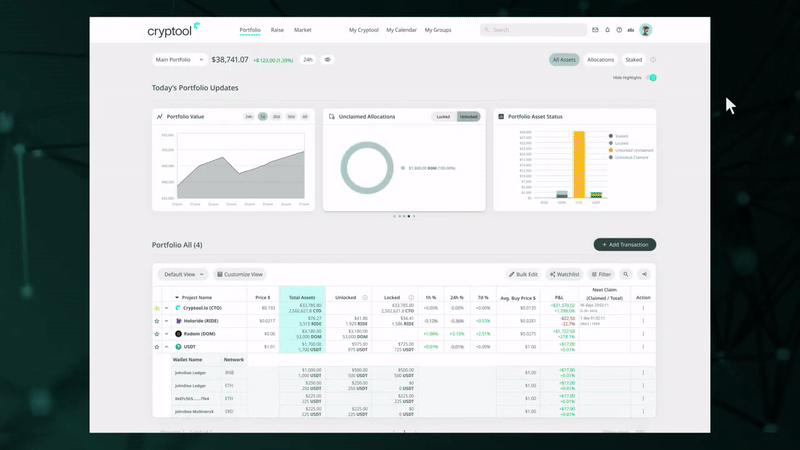 Portfolio Module ships next week